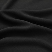 ieftine Tricou casual Henley-Bărbați Cămașă cu fermoar Tee Top Tricou cu maneca lunga Cămăși bărbătești cu petice la coate Manșon Lung Bloc Culoare Modă Designer De Bază Quarter Zip Henley Vacanță Stradă Ieșire Vară Negru