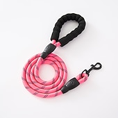 お買い得  犬用首輪＆ハーネス＆リード-犬用 猫用 ハンズフリーリーシュ トレーニングリーシュ 反射 防水 携帯用 アウトドア ウォーキング