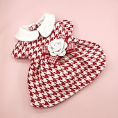 ieftine Rochii-Câini Pisici Rochii Modă Drăguţ Iarnă Απαλό Lavabil Comfortabil În aer liber Petrecere Îmbrăcăminte pentru câini for Bichon Frise Pudel Pomeran un Animalut Fluture