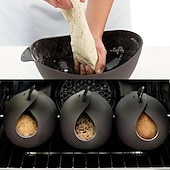 abordables Ustensiles de cuisson-Outil de cuisine tout-en-un, machine à pain multifonctionnelle en silicone, cuiseur vapeur pour légumes, plaque de cuisson et grille-pain 1 pièce