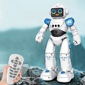 levne elektronická zábava-r28 inteligentní robot hlasový dialog programování emotikon dotykový tanec gesto snímání dálkový ovladač multifunkční hračka