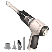 cheap Cleaning Supplies-3-in-1 Handheld Vacuum Cleaner Battery, Wireless Mini Handheld Vacuum Cleaner, Portable Car Vacuum Cleaner Wet and Dry with Washable Filter, Powerful Handheld Vacuum Cleaner for Car, Office