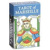 tanie gry i akcesoria-karty tarota angielskie karty tarota karty wyroczni karty do gry planszowej marsylia