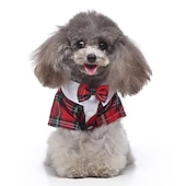 cheap Dog Apparel &amp; Accessories-Dog Cat Suit Fashion Cute Winter Soft Washable Comfortable Wedding Outdoor Party Birthday Wedding Party Dog Clothing for Bichon Frise Poodle Pomeranian Baby Pet Papillon