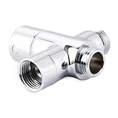 economico Accessori per rubinetti-Valvola deviatrice in ottone separatore d&#039;acqua a 3 vie adattatore a T per doccia soffione doccia regolabile valvola deviatrice accessori per il bagno