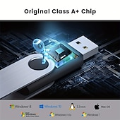 cheap Computer Peripherals-128GB USB Flash Drives 64GB 32GB USB 3.0 High Speed Rotating USB Stick External Storage Micro Memory Stick For Computer