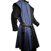economico Cime-Punk &amp; Gotico Medievale Rinascimento Blusa / Camicia Fiera del Ren Guerriero Cavaliere Vichingo Tinta unica Per uomo Vichingo Feste Adulti Blusa