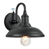 economico applique da esterno-lampada da esterno per fienile con sensore dal tramonto all&#039;alba applique da parete per esterni da 12,3 pollici lampada per montaggio a parete per fattoria lampada esterna a collo di cigno lanterna da