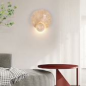 economico Luci da parete-lampade da parete in pietra design rotondo a parete, moderne lampade da parete a led per interni con 3 luminosità, lampade da parete per camera da letto soggiorno corridoio cucina 110-240v