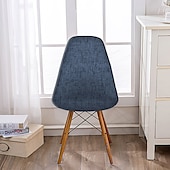 baratos Capa para Cadeira de Jantar-Capa elástica para cadeira de jantar, capa elástica para assento de jantar, cozinha, bar, hotel, cerimônia de casamento, banquete