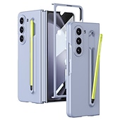 cheap Samsung Cases-Phone Case For Samsung Galaxy Z Fold 5 Flip Cover Pencil Holder Full Body Protective with S Pen PC