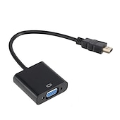 cheap Cables-1080P HDMI-compatible to VGA Adapter Digital to Analog Converter Cable For Xbox PS4 PC Laptop TV Box to Projector Displayer HDTV
