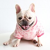 billiga Pyjamas-Hund Katt Tröja Pyjamas Mode söt stil Vinter Varm Mjuk Tvättbar Bekväm Utomhus Inomhus Ledigt / vardag Hundkläder for Bichon Frisé Pudel Pommeran valpen eller det lilla husdjuret Fjäril