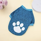 preiswerte Hundebekleidung &amp; Zubehör-Hunde Katzen Pullover Modisch Casual / sportlich Winter Atmungsaktiv Outdoor Casual Kleidungs-Outfits für Hundewelpen