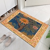 cheap Doormats-Floral Bird Doormat Floor Mats Washable Rugs Kitchen Mat Non-Slip Oil Proof Rug Indoor Outdoor Mat Bedroom Decor Bathroom Mat Entrance Rug Inspired by William Morris