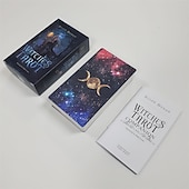 Недорогие игры и аксессуары-Английское Таро 12*7 см большая колода Таро с бумажными инструкциями