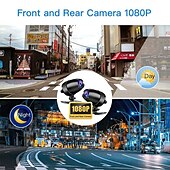 ieftine DVR Auto-wifi gps dvr motocicletă dash cam complet 1080p hd față și spate înregistrare dublă înregistrator de conducere pentru motociclete rezistent la apă pentru motocicletă cameră pentru motociclete
