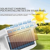 abordables Appliques d&#039;extérieur-Projecteurs solaires d&#039;extérieur, lampe murale étanche avec détecteur de mouvement, éclairage public de sécurité, lampe de décoration de jardin, éclairage paysager