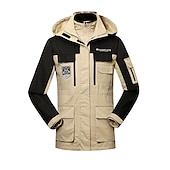 economico giacca attiva-piumino da donna escursionismo giacche 3-in-1 giacca da sci inverno esterno termico caldo impermeabile antivento leggero giacca invernale capispalla soprabito campeggio caccia pesca rosa bianco sporco arancione