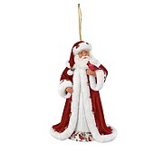 voordelige Kerstboomversieringen-kerstboomversiering, kerstman 2d acryl hangende ambachten autohanger kerstcadeau woondecoratie