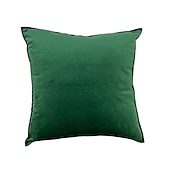 cheap Textured Throw Pillows-Decorative Toss Pillows 1 Pc Luxury Velvet Solid Color Pillow Case Cover Living room Bedroom Sofa Cushion Cover Outdoor Cushion for Sofa Couch Bed Chair Pink Blue Sage Green Purple