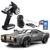 economico veicoli radiocomandati-modello elettrico in scala reale 4wd ad alta velocità muscle drift car demon eye rc da corsa 38 kmh