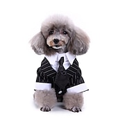cheap Dog Apparel &amp; Accessories-Dog Cat Suit Fashion Cute Winter Soft Washable Comfortable Wedding Outdoor Party Birthday Wedding Party Dog Clothing for Bichon Frise Poodle Pomeranian Baby Pet Papillon
