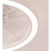 cheap Dimmable Ceiling Lights-Ceiling Fan with Light Dimmable 50cm 6 Wind Speeds Modern Ceiling Fan for Bedroom, Living Room App &amp; Remote Control 110-240V