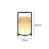 cheap Bedside Lamp-Outdoor Standing Lamp Waterproof IP65 Plug In Courtyard Lamp Landscape Atmosphere Lawn Terrace Garden Layout Balcony Power Adapter 110-240V