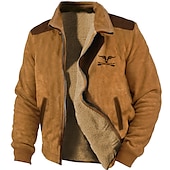 economico Felpe 3D da uomo-Per uomo Pop art Cowboy Felpe Felpa con zip Giacca in pile Soprabiti Manica lunga Felpa Colletto alla coreana Giornaliero Informale Vintage retrò Da mare Per eventi Per uscire Vello Inverno