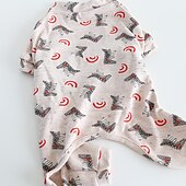 tanie Piżama-Psy Koty Piżama Moda Śłodkie Zima Miękka Zmywalny Wygodny w pomieszczeniach Codzienne Ubranka dla psów for Bichon frise Pudel Szpic miniaturowy szczeniaków i młodych kotów Motyl