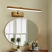 abordables Apliques de pared para interior-Luces de espejo,luz de espejo de baño vintage con interruptor,lámpara de baño,luces de espejo de tocador para iluminación de tocador,lámpara de pared interior ip44 luz de maquillaje giratoria lámparas