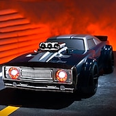 economico veicoli radiocomandati-modello elettrico in scala reale 4wd ad alta velocità muscle drift car demon eye rc da corsa 38 kmh