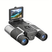 cheap Rangefinders &amp; Telescopes-Outdoor HD Powerful Binoculars Screen Video Photo Recorder Telescope Zoom 8X Digital Telescope Portable Travel Camping Battery Capacity No TF Card.