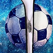 billiga Pojkens 3D Sporter &amp; Spel-Pojkar 3D Fotboll Huvtröja och byxor Set Långärmad 3d-utskrivning Höst Vinter Aktiv Mode Häftig Polyester Barn 3-12 år Utomhus Gata Semester Normal