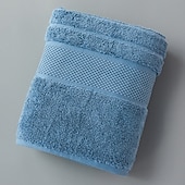 baratos Toalhas-toalhas 1 pacote de toalha de banho média, algodão fiado em anel, toalhas de secagem rápida, leves e altamente absorventes, toalhas premium para hotel, spa e banheiro