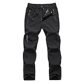 halpa Housut ja shortsit-Naisten Vaellushousut Kesä Ulko- Hengittävä Vedenkestävä Nopea kuivuminen Kevyt Housut Alaosat Joustava vyötärö Vetoketjullinen tasku Violetti Musta Spandex Metsästys Kalastus Kiipeily M L XL XXL XXXL