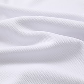 economico T-shirt in maglia waffle-Per uomo Camicia a nido d&#039;ape Maglietta Camicia a Maniche Lunghe Manica Lunga Scollo a V Primavera &amp; Autunno Semplice Moda Designer Essenziale Vacanza Streetwear Uscire Nero Bianco Arancione