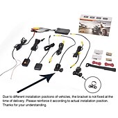 ieftine DVR Auto-wifi gps dvr motocicletă dash cam complet 1080p hd față și spate înregistrare dublă înregistrator de conducere pentru motociclete rezistent la apă pentru motocicletă cameră pentru motociclete