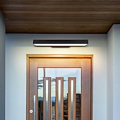 billiga utomhus vägglampor-led vägglampa belysningsarmatur antik vägglampa ip65 liner design utvändig vattentät rostsäker aluminium vägglampa lykta innergård trädgård balkong villa dekorativa lampor 110-240v