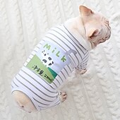 preiswerte Pyjama-Hunde Katzen Pyjamas Modisch Kuschelig Winter Weich Waschbar Komfortabel Innen Casual Hundebekleidung for Bichon Frise Pudel Spitz kleines Haustier Schmetterling