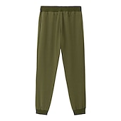 voordelige Joggingbroeken-Voor heren Joggingbroeken Jogger Broek Trainingsbroek Trekkoord Elastische taille Geometrisch patroon Buitensporten Sportkleding Leger groen Zwart