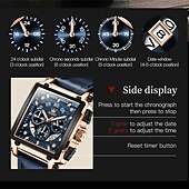cheap Quartz Watches-New Olevs Brand Men&#039;S Watches Decorative Calendar Luminous Chronograph Large Dial Quartz Watch Students Casual Men&#039;S Waterproof Wristwatch
