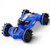 Недорогие радиоуправляемые автомобили-Jjrc маленький автомобиль-амфибия с дистанционным управлением для детей, полноприводный автомобиль с датчиком жестов, двухсторонняя деформация, трюковый автомобиль
