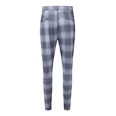 ieftine Subţire-Plisat Afacere Bărbați Imprimare 3D Pantaloni În aer liber Purtare Zilnică Haine de strada Poliester Negru Albastru Kaki S M L Talie medie Elasticitate Pantaloni