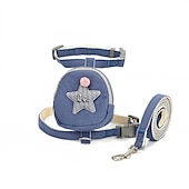 abordables Colliers, harnais et laisses pour chiens-Chien Chat Harnais Laisses Ajustable Portable Durable Extérieur Marche