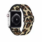 abordables correas de reloj de manzana-Compatible con Apple Watch Correa 38mm 40mm 41mm 42mm 44mm 45mm 49mm Trenzado Elástico Ajustable Tejido correa de repuesto para iwatch Ultra 2 Series 9 8 7 SE 6 5 4 3 2 1