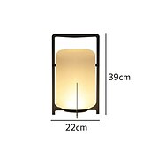 cheap Bedside Lamp-Outdoor Standing Lamp Waterproof IP65 Plug In Courtyard Lamp Landscape Atmosphere Lawn Terrace Garden Layout Balcony Power Adapter 110-240V