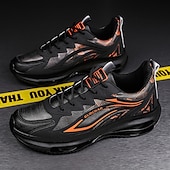 preiswerte Sneaker für Herren-Leichte Air-Cushion-Sneaker für Herren mit transparentem Design – trendige Sportschuhe mit Schnürung zum Laufen und für die Freizeit