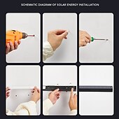 cheap Outdoor Wall Lights-Solar Outdoor Wall Lamp Garden Villa Courtyard Lighting Sign Door Headlight Waterproof Wall Porch Fence Landscape Decoration Light